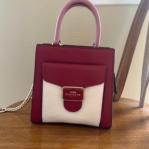 Coach Mini Pepper Crossbody in Colorblock